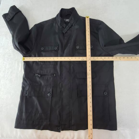 Kenneth Cole Reaction Utility raincoat black Size XL Matrix performance Classic - Picture 4 of 8